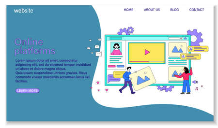 Online platform concept