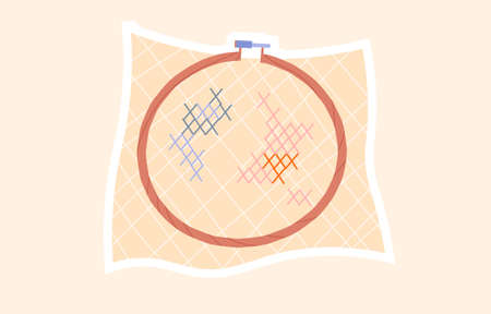 Wooden hoop for embroidery