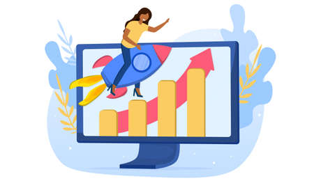 Internet website promotionのイラスト素材