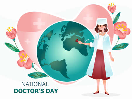 International Doctor s Dayのイラスト素材