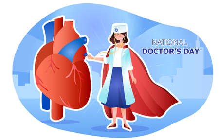 International Doctors Dayのイラスト素材
