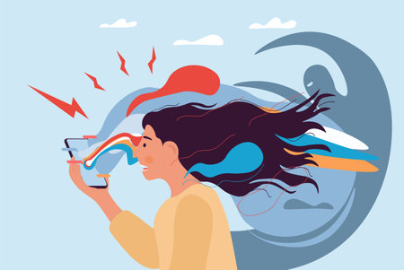 Negative mass information flowのイラスト素材