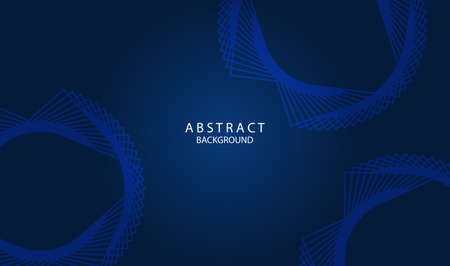 Dark blue abstract background with letteringのイラスト素材