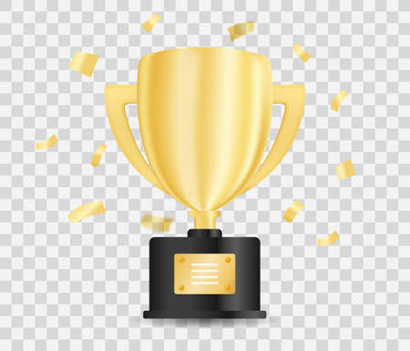 Winner Trophy cupのイラスト素材