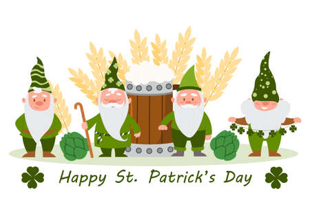 Happy St Patrick Dayのイラスト素材