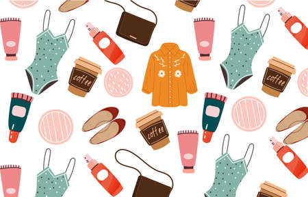 Weekend mood conceptのイラスト素材