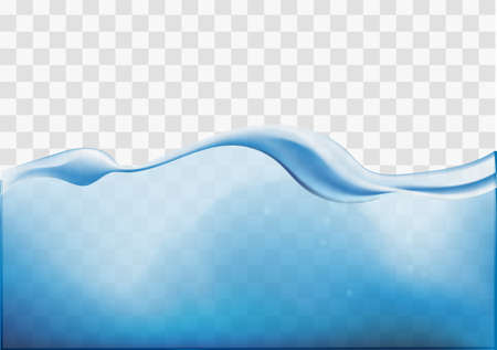 Realistic water conceptのイラスト素材