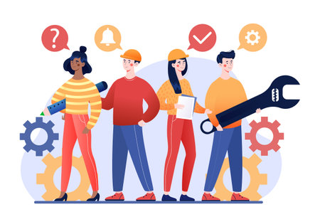 Business Team conceptのイラスト素材