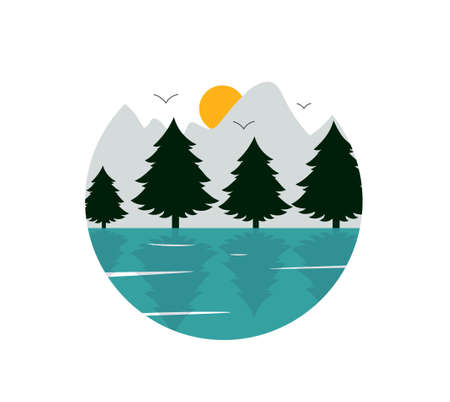 Landscape for conceptのイラスト素材