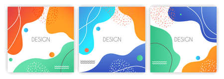 Creative templates for social networksの写真素材