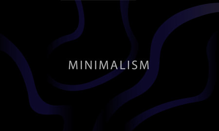 Minimalistic dark backgroundのイラスト素材