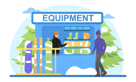 Equipment for rentのイラスト素材
