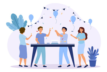 Happy friendship dayのイラスト素材