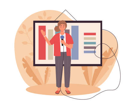 Meeting or conferenceのイラスト素材