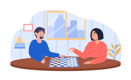 Board game conceptのイラスト素材