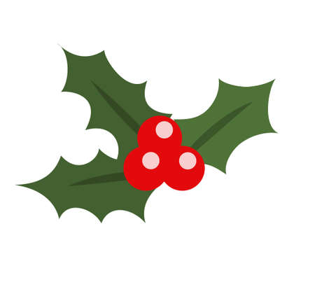 Colorful Christmas Stickerのイラスト素材