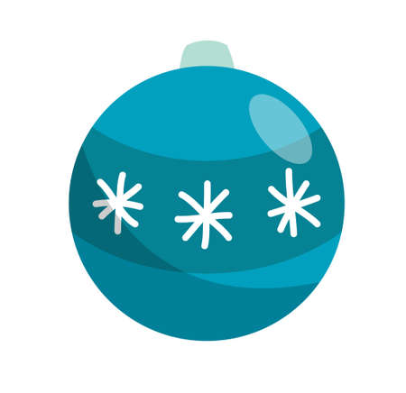 Colorful Christmas Stickerのイラスト素材