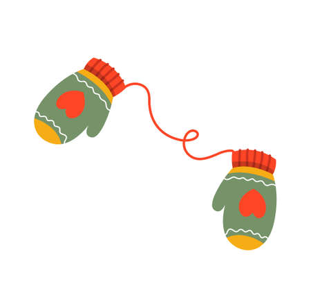 Colorful Christmas Stickerのイラスト素材