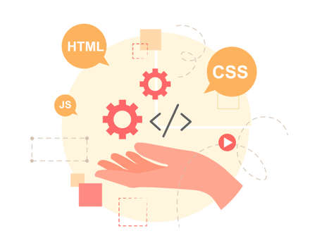 Online programming concept