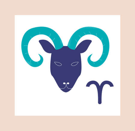 Zodiac Sign conceptのイラスト素材