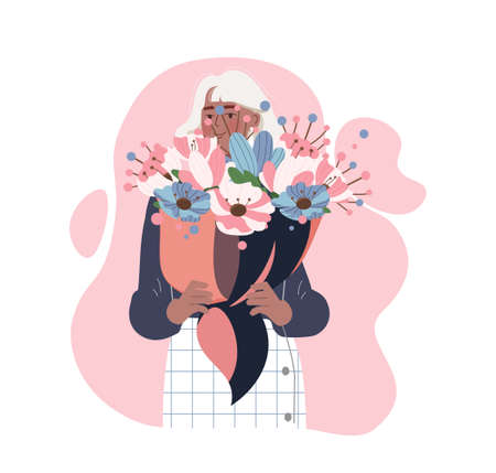 Love you conceptのイラスト素材