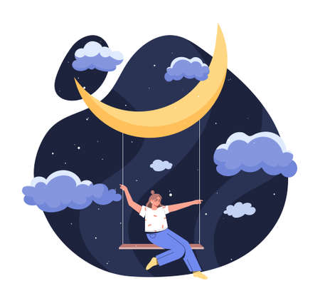 Concept of dreamingのイラスト素材