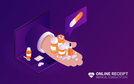 Pharmacy Store Conceptのイラスト素材