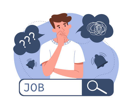 Job search concept