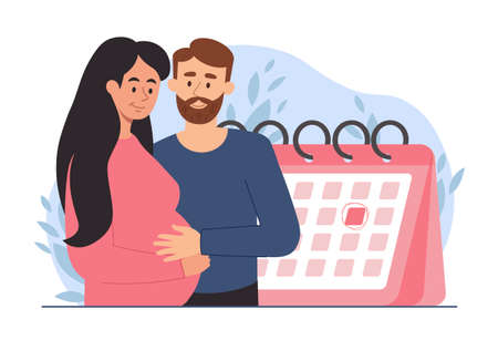 Concept of maternityのイラスト素材