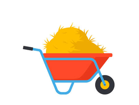Bale of hay iconのイラスト素材
