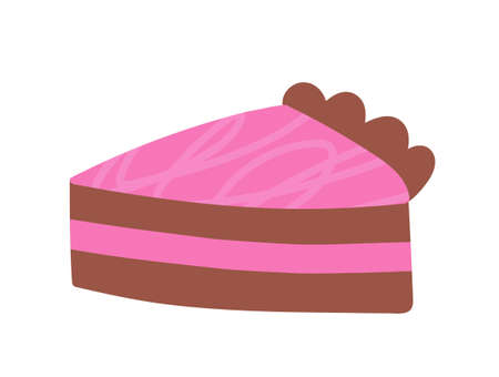 Colorful food stickerのイラスト素材