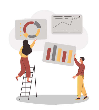 Cloud Data storage conceptのイラスト素材