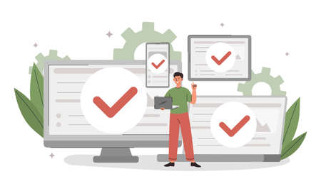 Concept of targetingのイラスト素材