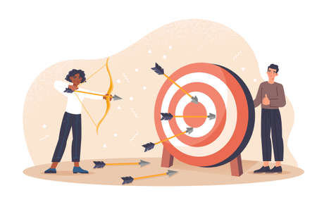 Business aim concept