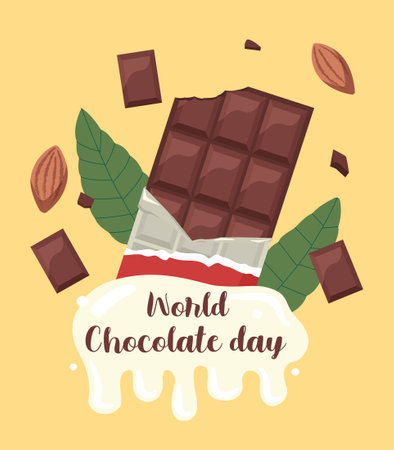 World chocolate dayのイラスト素材