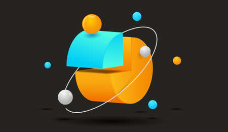 3d abstract figures