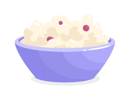 Dairy product conceptのイラスト素材