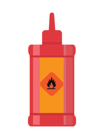 Lighter Fluid Packのイラスト素材