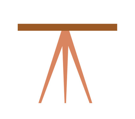 Brown table iconのイラスト素材