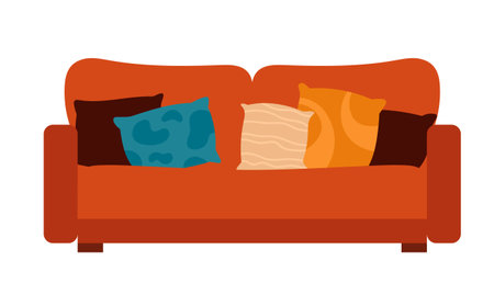 Element of home furnitureのイラスト素材