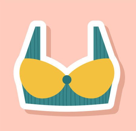 Womens swimsuit iconのイラスト素材