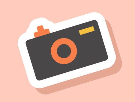 Black camera icon