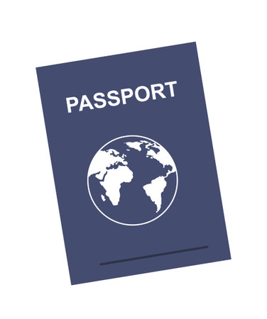 International passport iconのイラスト素材
