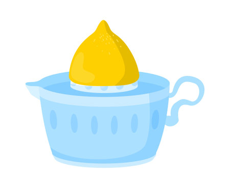 Lemon in grinderのイラスト素材