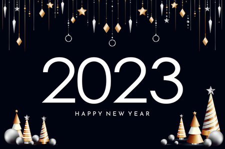 New Year banner 2023