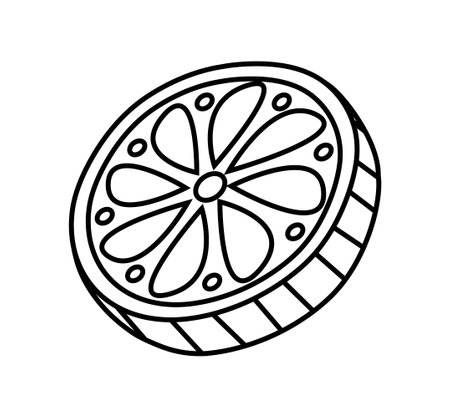 Candy line iconのイラスト素材