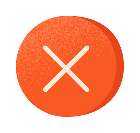 Red cross icon