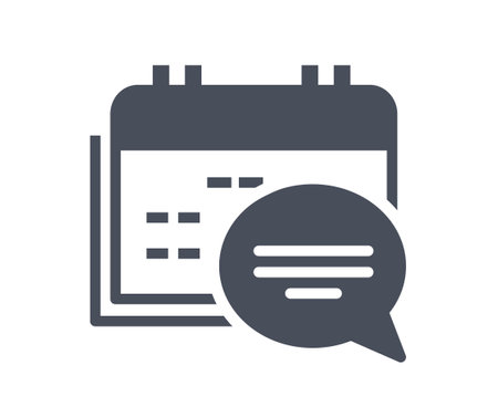 Calendar black and white iconのイラスト素材