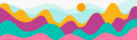Chines colorful banner