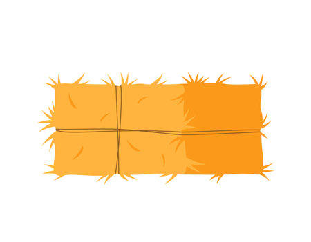 Bale of hay iconのイラスト素材
